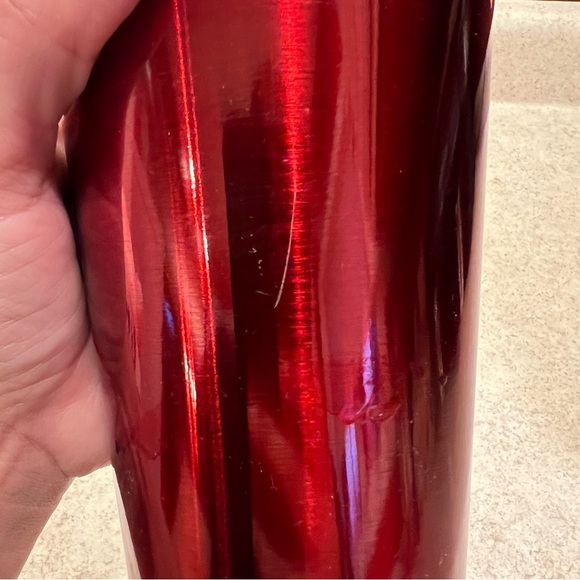 Starbucks Logo Ruby Red Stainless Steel 16 oz Tumbler, Stainless Steel Straw - Picture 3 of 3